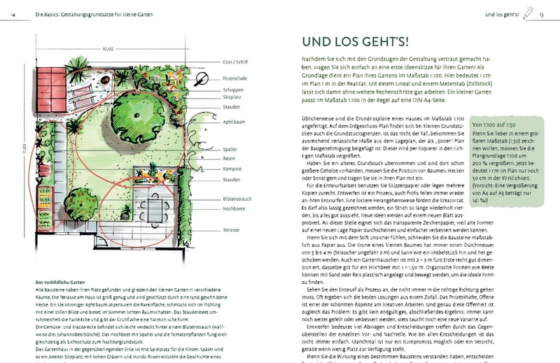 Kleine Gärten gekonnt gestalten | So groß kann klein sein