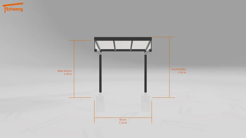 #DE Schweng Terrassenüberdachung S350 (ID zbwwdd)