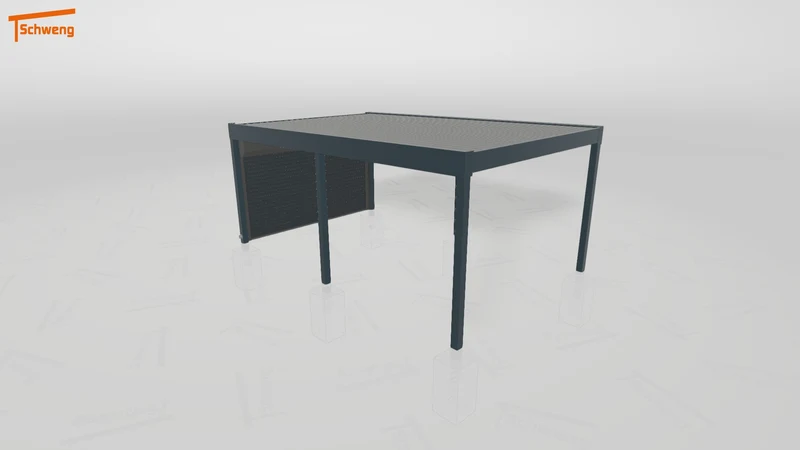#DE Schweng Flachdachcarport C600 (ID k2jybb) #MTG