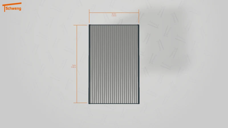 #DE Schweng Flachdachcarport C600 (ID k2jybb) #MTG
