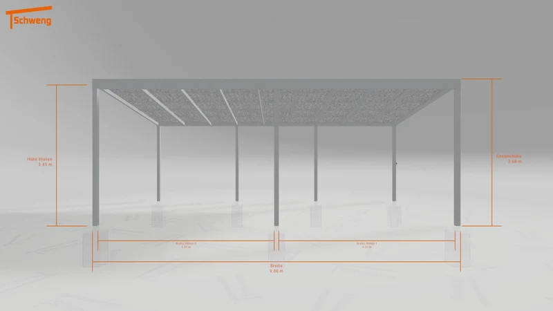 #DE Schweng Pultdachcarport S400 (ID g75gj7)