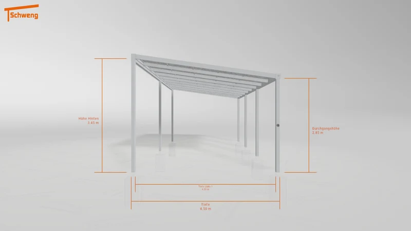 #DE Schweng Pultdachcarport S400 (ID g75gj7)