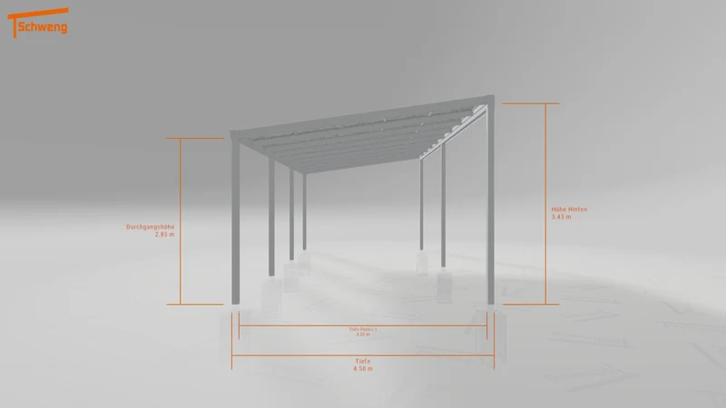 #DE Schweng Pultdachcarport S400 (ID g75gj7)