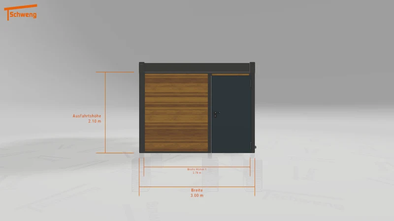 #DE Schweng Flachdachcarport C600 (ID x78kmn) #MTG