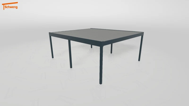 #DE Schweng Flachdachcarport C600 (ID x78nwn)