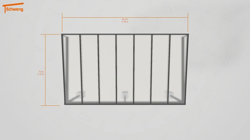 #DE Schweng Terrassenüberdachung S400 (ID n5mx5b)