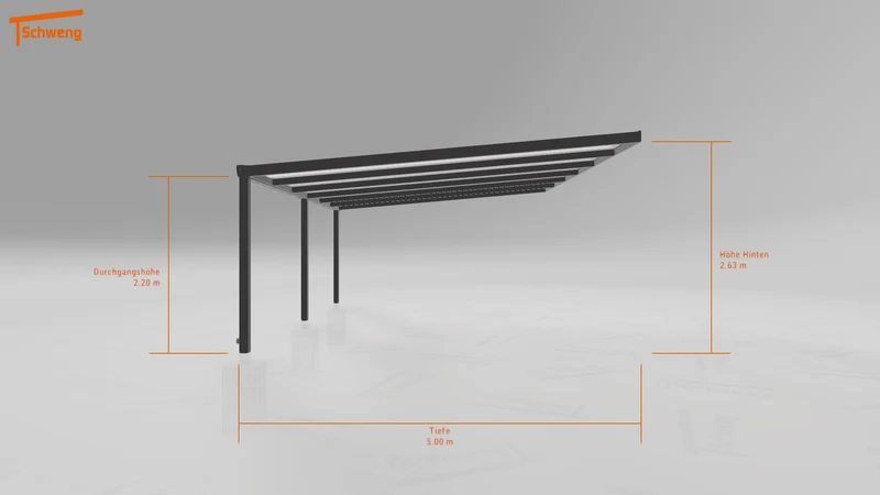 #DE Schweng Pultdachcarport S400 (ID 9wvpwy) #MTG