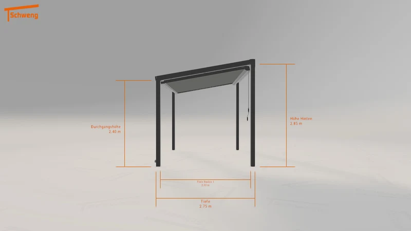 #DE Schweng Terrassenüberdachung S350 (ID 77q7n7)