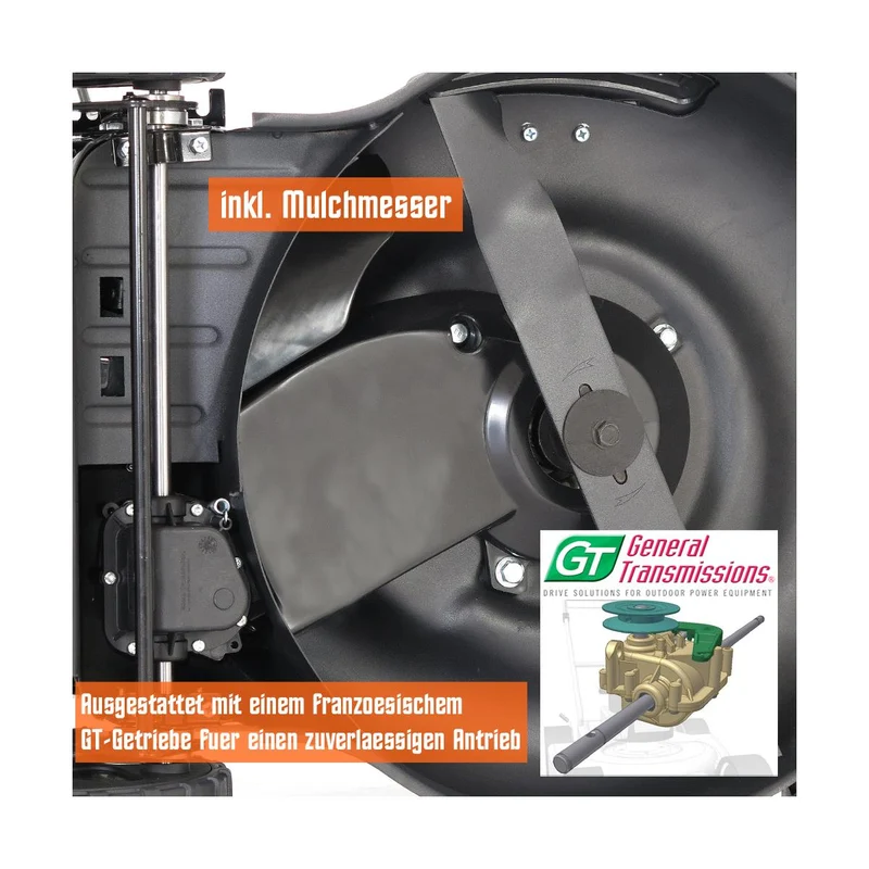 B-WARE Benzin Rasenmäher FX-RM2060PRO- Werkzeug des Jahres aus der Oberklasse