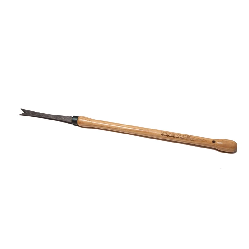 Krumpholz | Langer Bio-Unkrautstecher mit Eschenknopfstiel 48cm 1437
