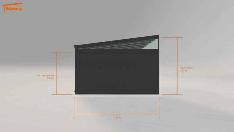 #DE Schweng Terrassenüberdachung S400 (ID w34nyz)