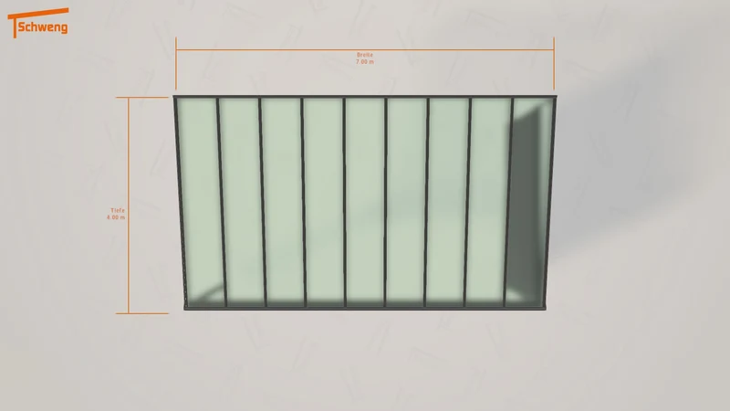 #DE Schweng Terrassenüberdachung S400 (ID w34nyz)