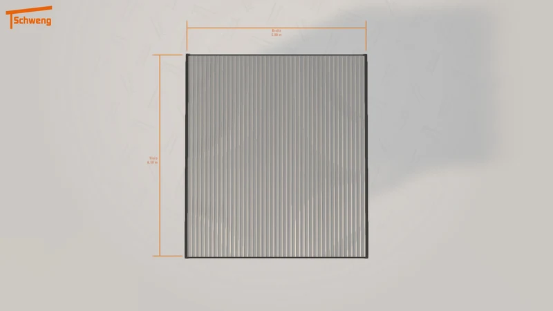 #DE Schweng Flachdachcarport C600 (ID w3794z) #MTG