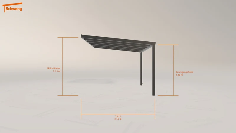 #DE Schweng Terrassenüberdachung S400 (ID g78xrn)
