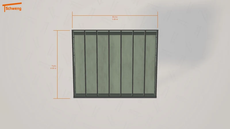 #DE Schweng Terrassenüberdachung S400 (ID 5mnk4w)