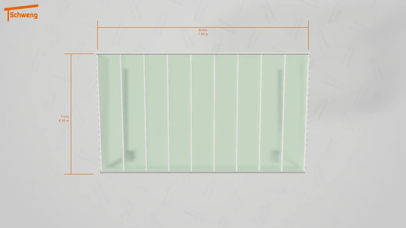 #DE Schweng Terrassenüberdachung S400 (ID g75b47)