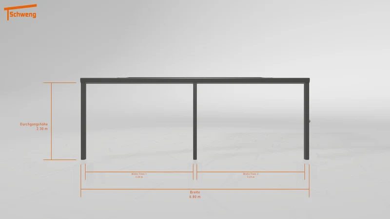 #DE Schweng Pultdachcarport S400 (ID bkp835) #MTG