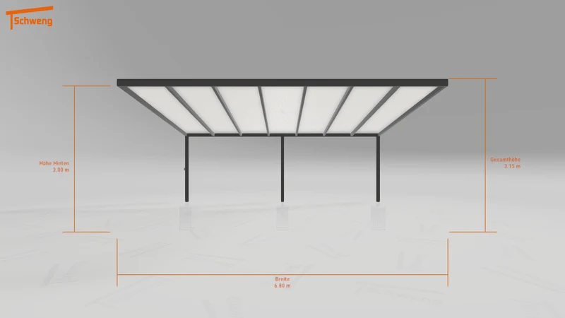 #DE Schweng Pultdachcarport S400 (ID bkp835) #MTG