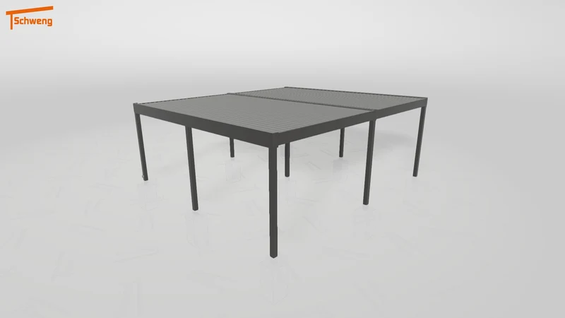 #DE Schweng Flachdachcarport C600+ (ID jj83w8)