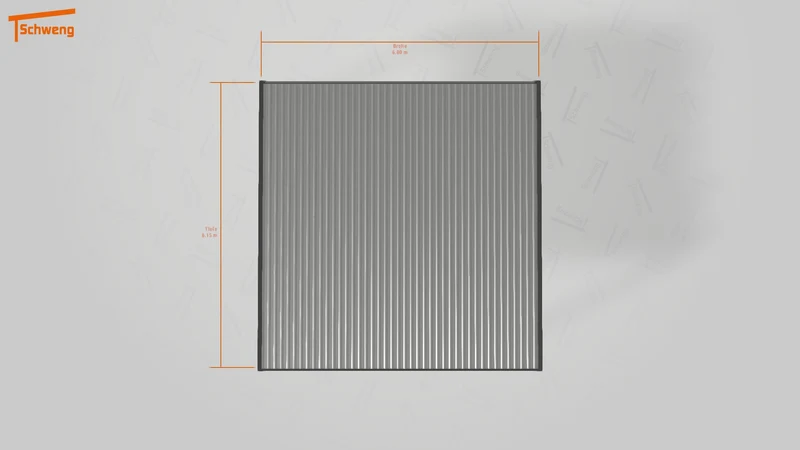 #DE Schweng Flachdachcarport C600+ (ID 85pr47) #MTG