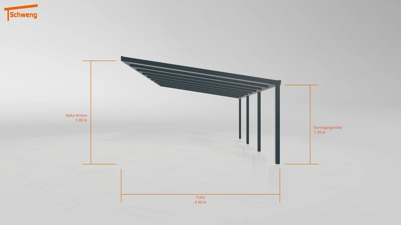#DE Schweng Pultdachcarport S400 (ID g75g77) #MTG