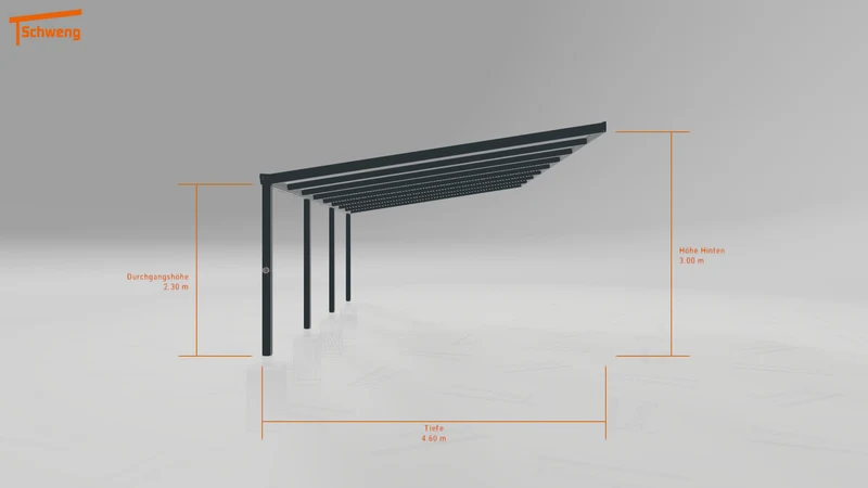 #DE Schweng Pultdachcarport S400 (ID g75g77) #MTG