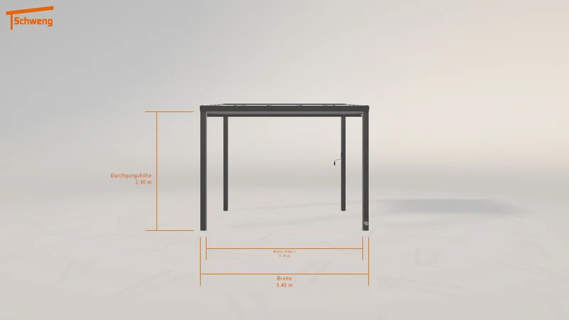 #DE Schweng Terrassenüberdachung S350 (ID qdjd5z)