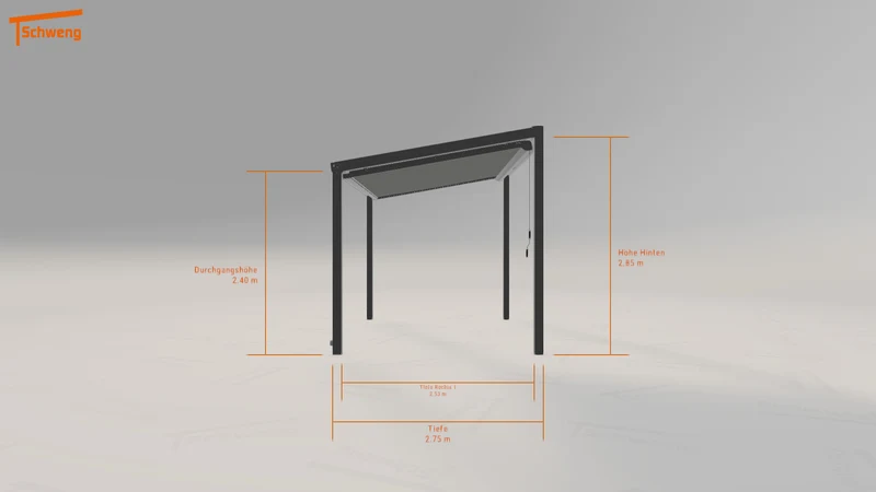 #DE Schweng Terrassenüberdachung S350 (ID qdjd5z)