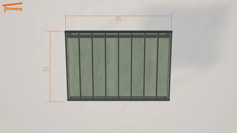 #DE Schweng Terrassenüberdachung S400 (ID v454wp)