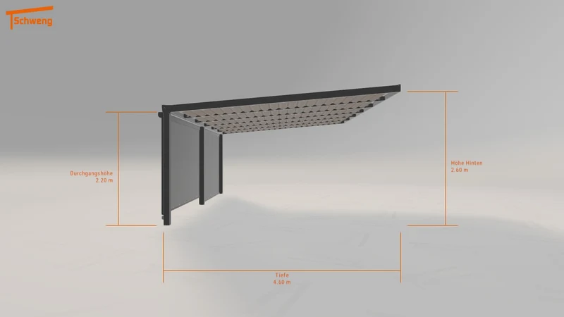 #DE Schweng Terrassenüberdachung S400 (ID yg8g9p)