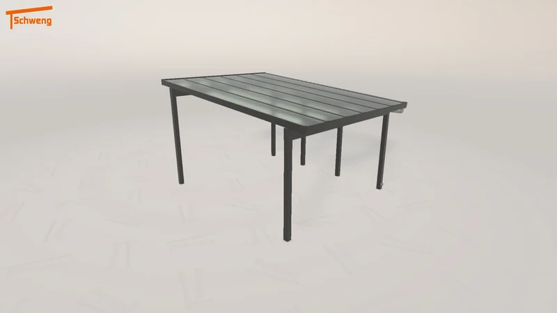 #DE Schweng Pultdachcarport S400 (ID v454mp)