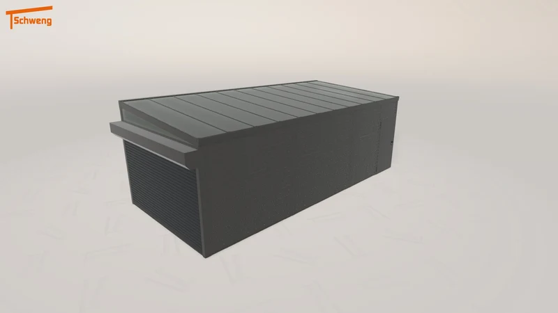 #DE Schweng Pultdachcarport S400 (ID jjd997)