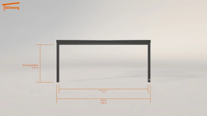 #DE Schweng Terrassenüberdachung S350 (ID ygrnkp)