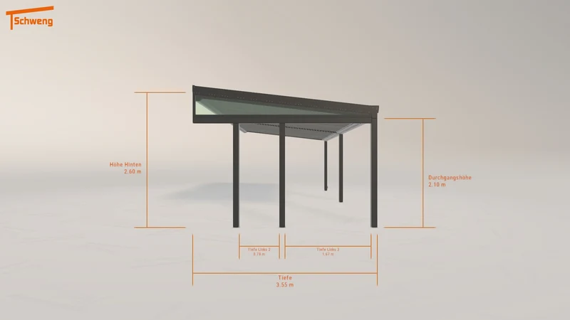 #DE Schweng Terrassenüberdachung S350 (ID k2wygy)