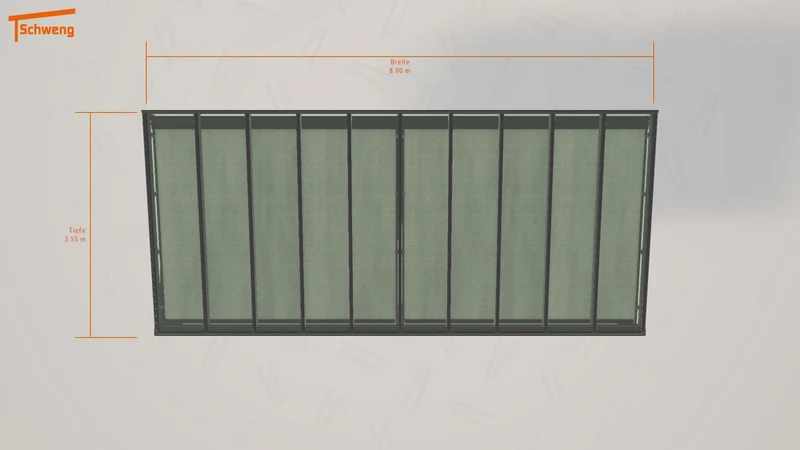 #DE Schweng Terrassenüberdachung S350 (ID k2wygy)