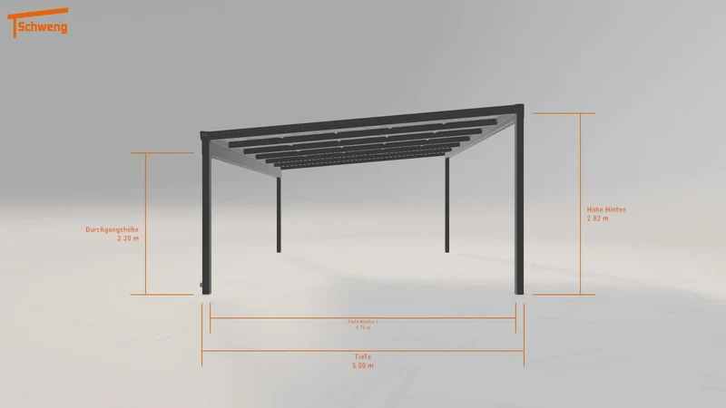 #DE Schweng Pultdachcarport S400 (ID pb8n2k)
