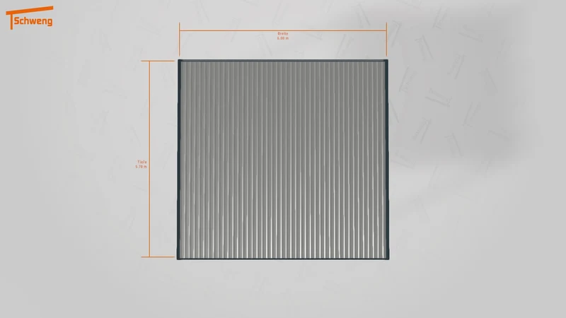 #DE Schweng Flachdachcarport C600 (ID jj83wx) #MTG