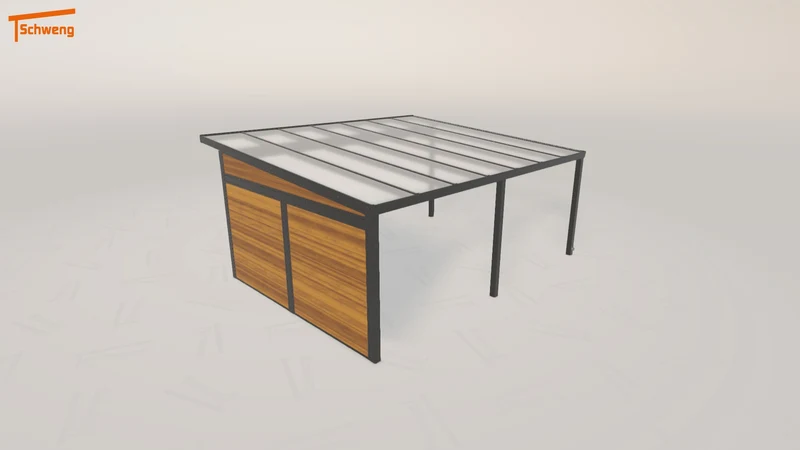 #AT Schweng Pultdachcarport S400 (ID k292jb)