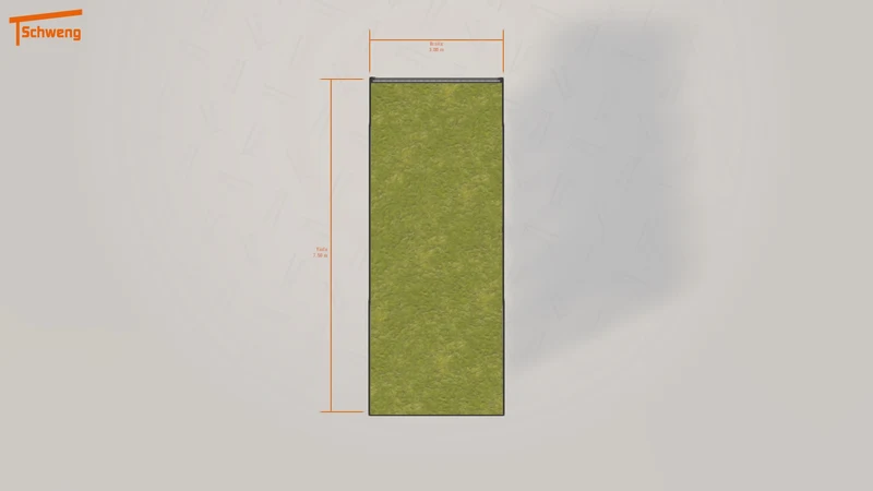 #DE Schweng Flachdachcarport C600+ (ID n5wxn3)