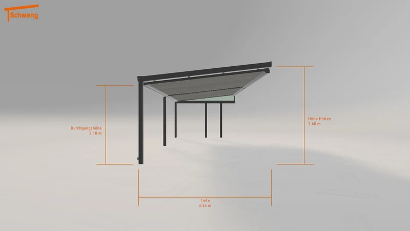 #DE Schweng Terrassenüberdachung S350 (ID pb4jd8)