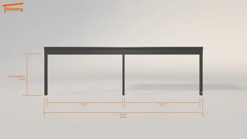 #DE Schweng Terrassenüberdachung S400 (ID 85qbyx)
