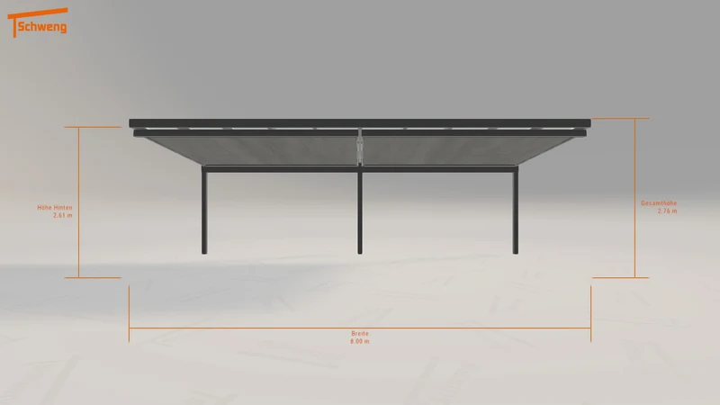 #DE Schweng Terrassenüberdachung S400 (ID 85qbyx)