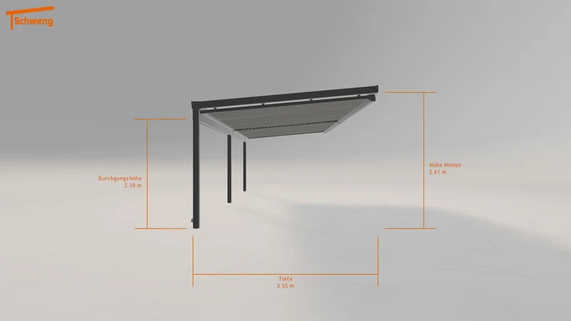#DE Schweng Terrassenüberdachung S400 (ID 85qbyx)