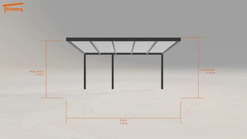#DE Schweng Terrassenüberdachung S350 (ID ygrn8p)