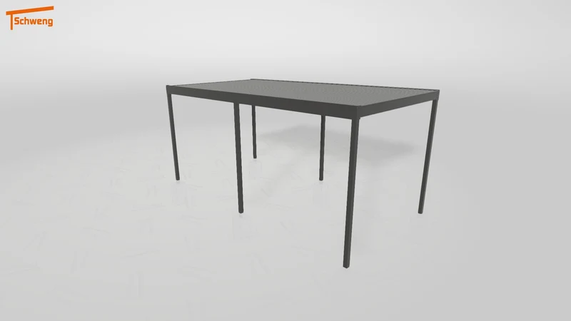 #DE Schweng Flachdachcarport C600 (ID jj8n2w)