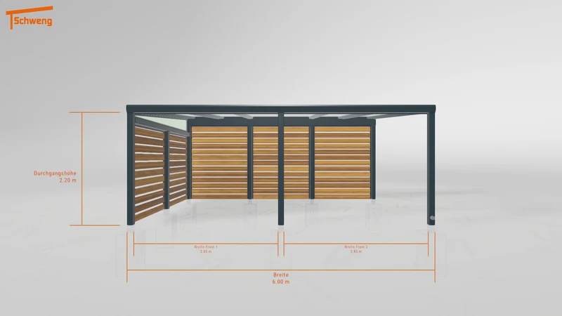 #DE Schweng Pultdachcarport S400 (ID 33jgm5) #MTG