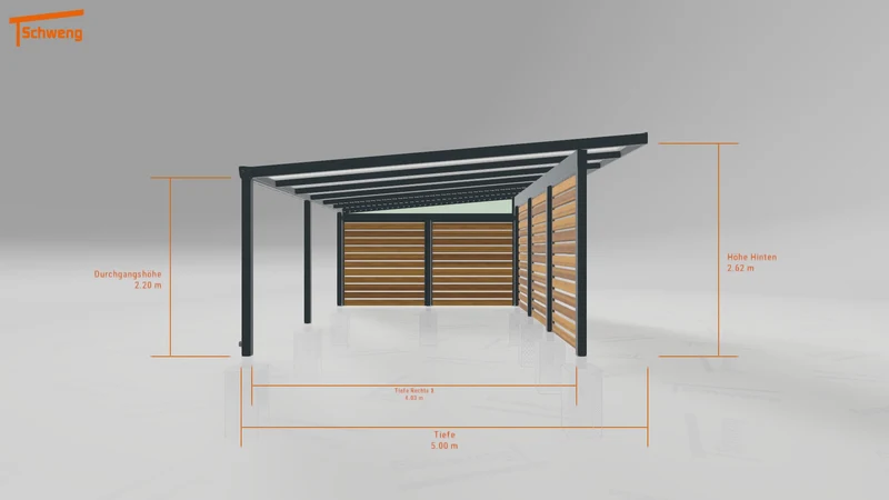 #DE Schweng Pultdachcarport S400 (ID 33jgm5) #MTG