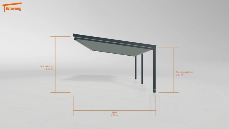 #DE Schweng Terrassenüberdachung S400 (ID pbp3rv)