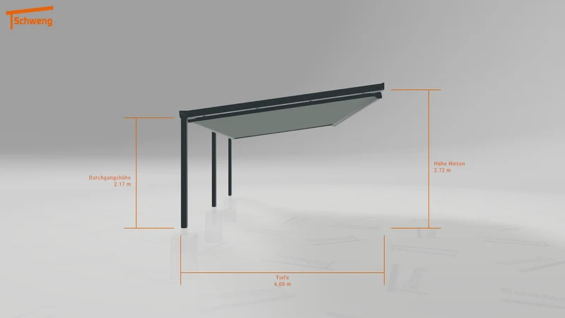 #DE Schweng Terrassenüberdachung S400 (ID pbp3rv)