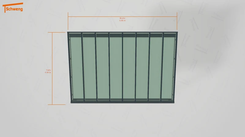 #DE Schweng Terrassenüberdachung S400 (ID pbp3rv)